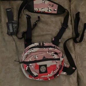 Stone island desert camo bum bag
